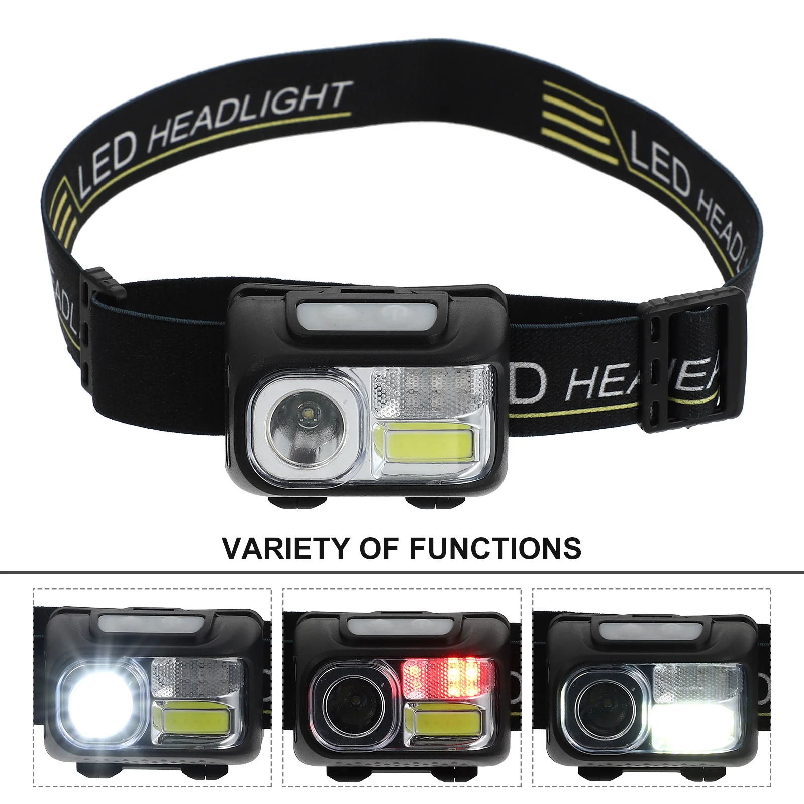 Led قابلة للشحن في الهواء الطلق كشافات Usb شحن مصباح لجهاز الاستشعار للتخييم التنزه الصيد ركوب تسلق ليلة الشعلة #5