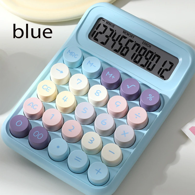 Tragbarer Farb-Desktop-Rechner – einfach zu bedienen, geeignet für den Bürogebrauch, Bürorechner