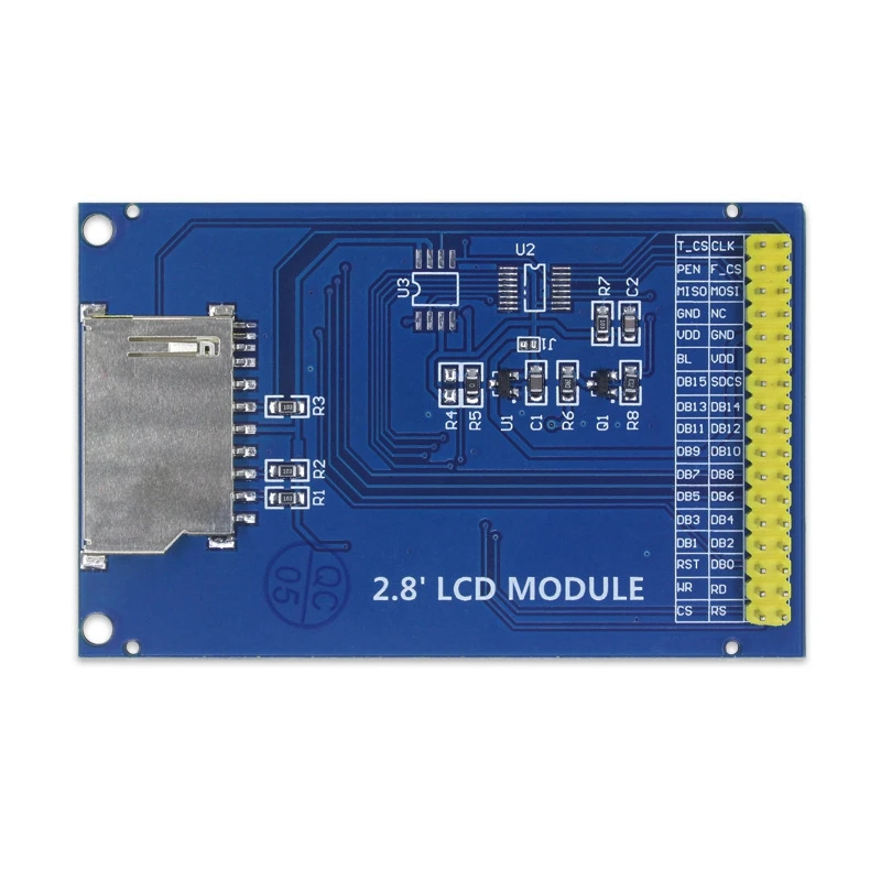 2.8 Inch TFT Touch Display Module Support STM32/C51 Development Board Touch Screen Capacitive Monitor 320X240