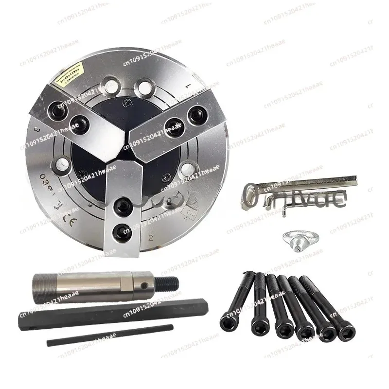 Suitable forStandard All-steel Hollow Solid Hydraulic Three-jaw Chuck Hydraulic Power Chuck 5 6 8 10 12 15 Inches