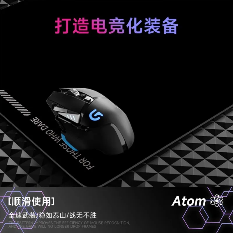 Anime Glass Mouse Pad Tempered PV Smooth Large FPS Esports Gaming Desk Mat Custom Pattern Mousepad Keyboard Accessories Gift