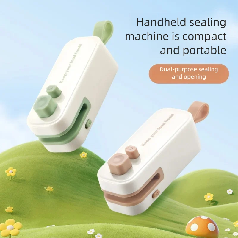 

Sealing machine small household portable mini food bag snack sealing clip plastic bag sealing machine heat sealing machine