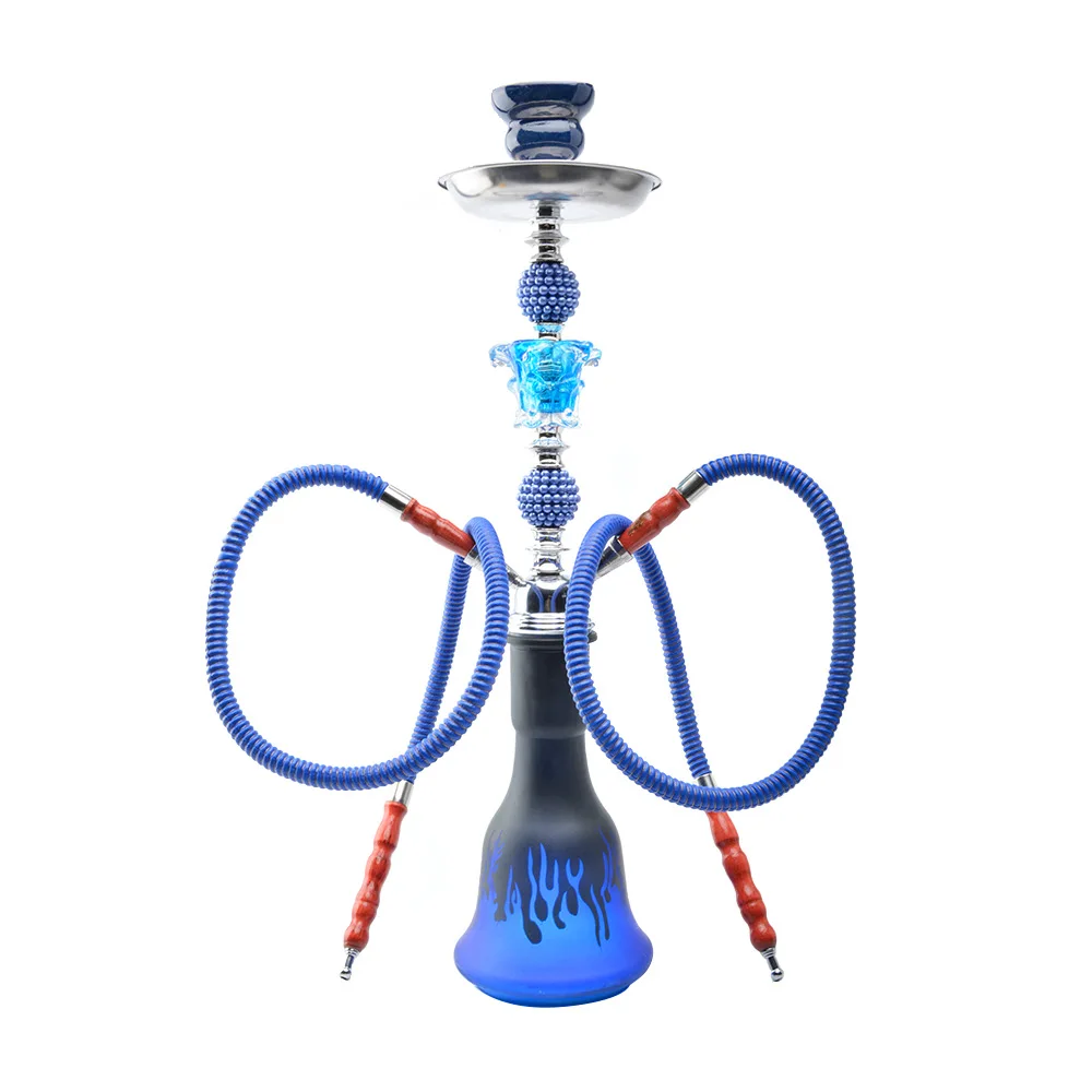 

Double Tubes Pipes Shisha Delicate Hookah Whole Set Shisha Hookah Share With Friends For Bar Party Home