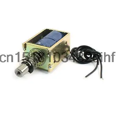 DC 12V 2mm 415g Open Frame Push Pull Type Magnet Electromagnet Solenoid