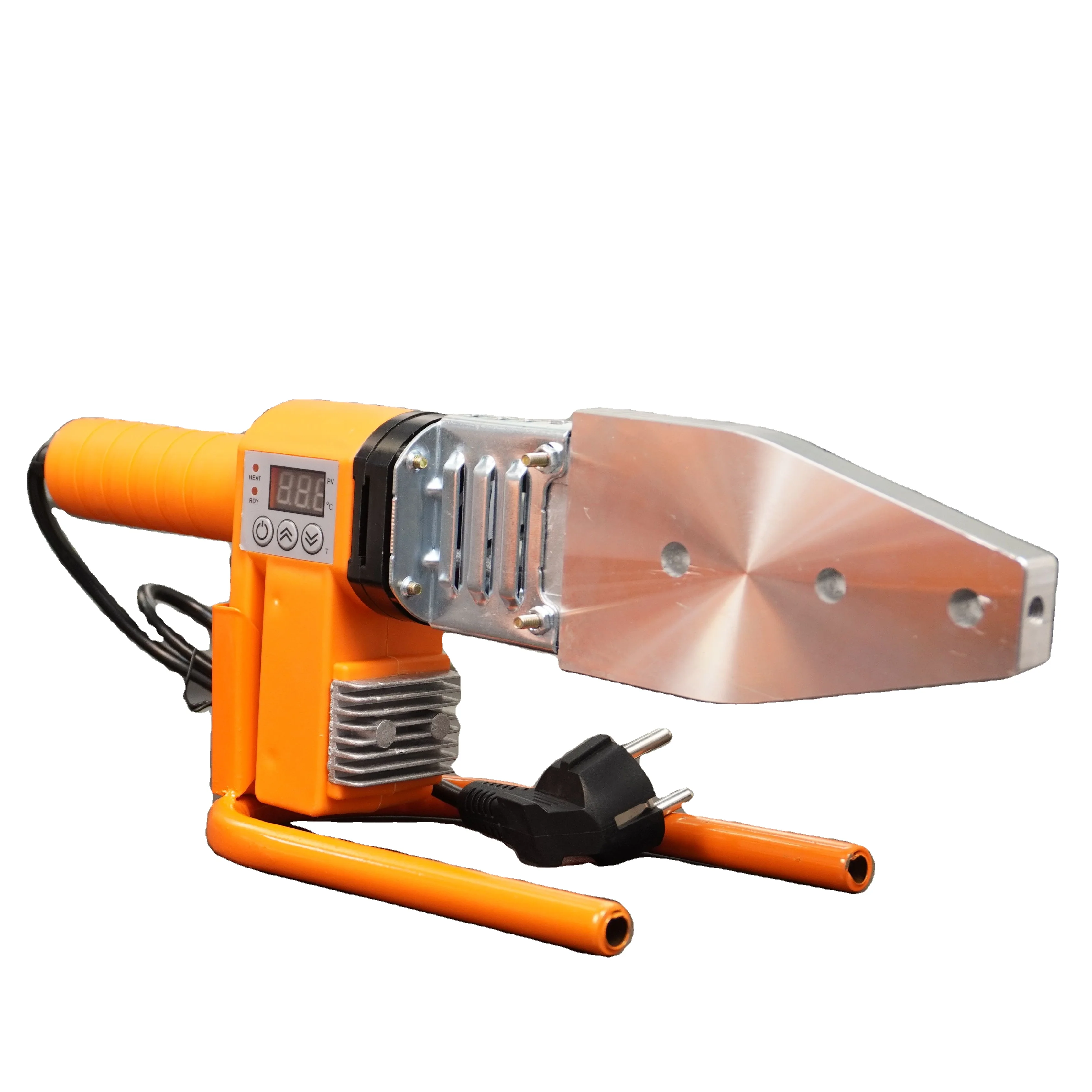 High Quality HDPE and PPR Butt Fusion Pipe and Fitting Welding Machine Digital Display Temperature Iron Box With Iron Bracket