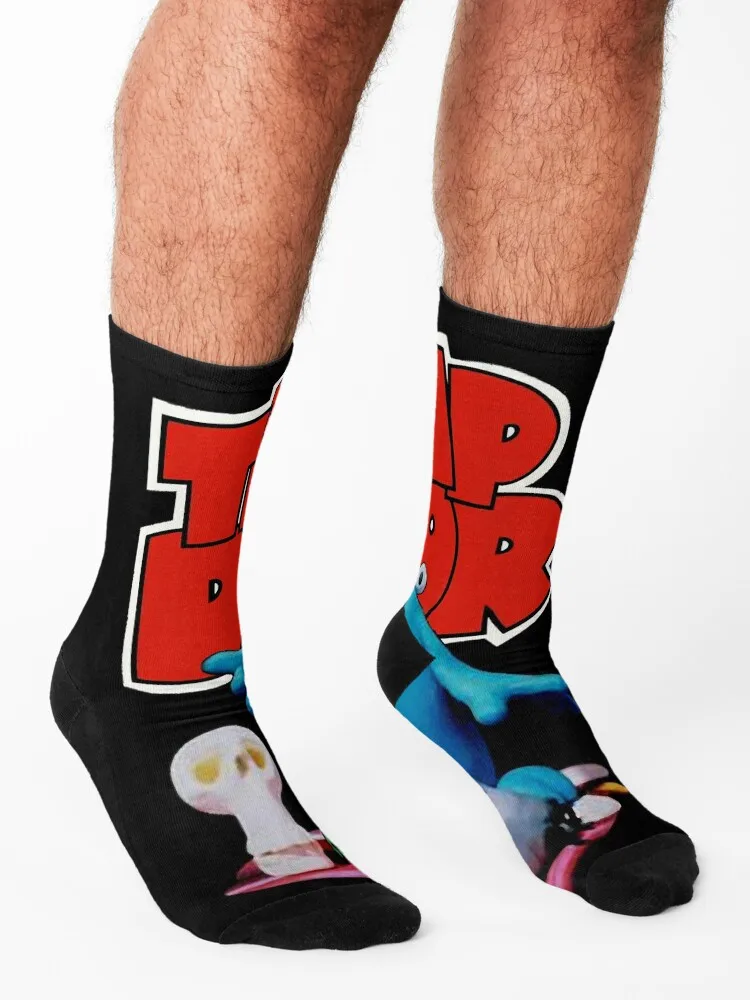 The Trap Door (Transparent) Socks compression moving stockings snow christmass gift Male Socks Women's