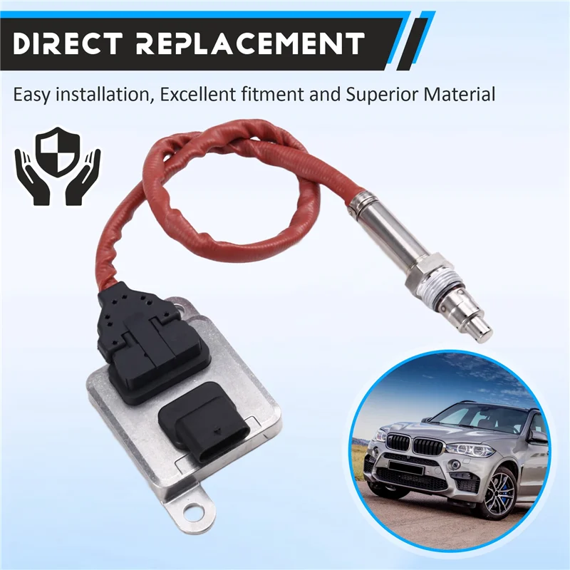 858984401 5wk96697c para sonda 13628589844 sensor nox sensor de oxigênio de nitrogênio para bmw x5 f15 x6 f16 25d 30dx 40dx