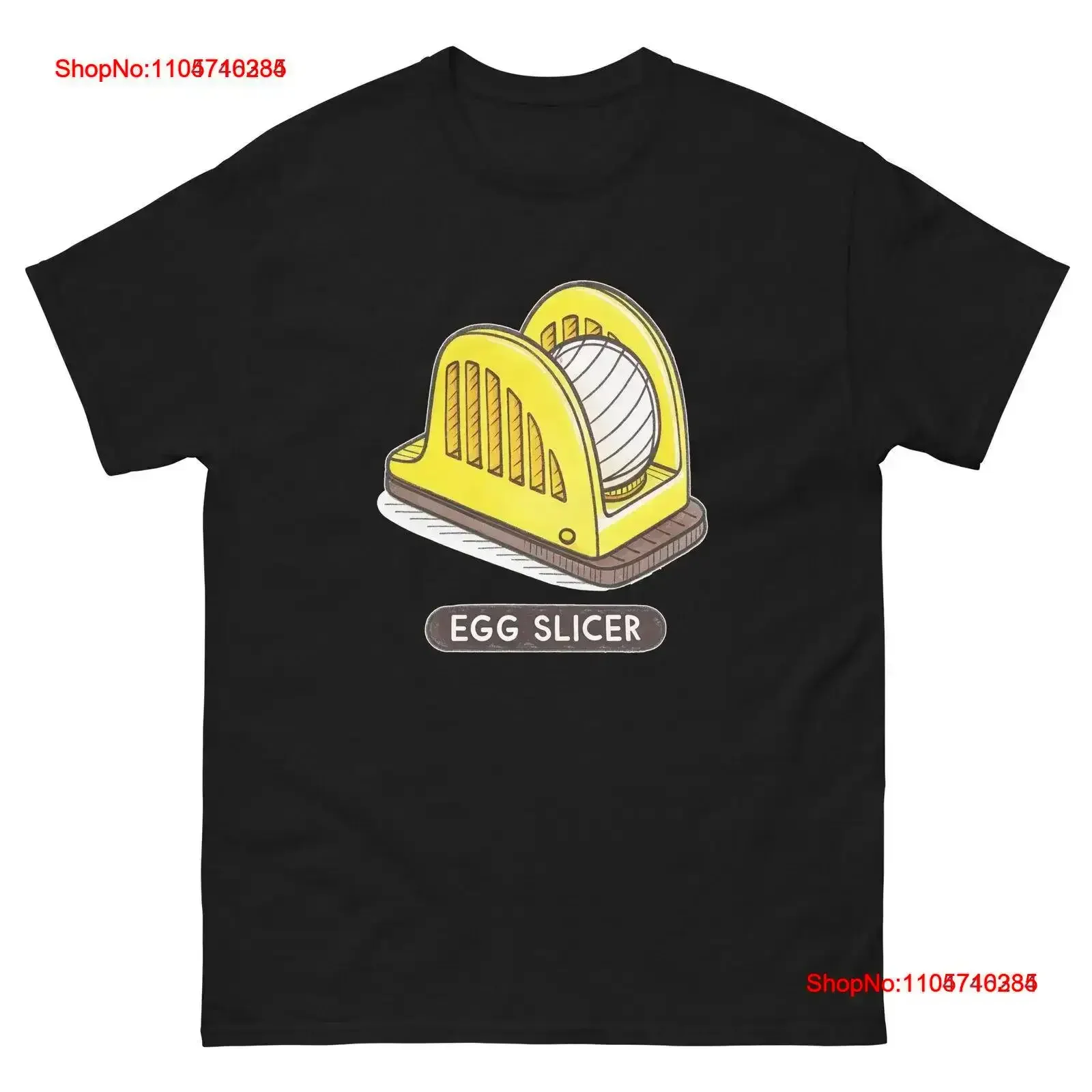 Egg Slicer Kitchen Home Cooking Culinary Utensil T Shirt vintage Washed Top For Everyday Wear homme Versatile Comfortable Soft