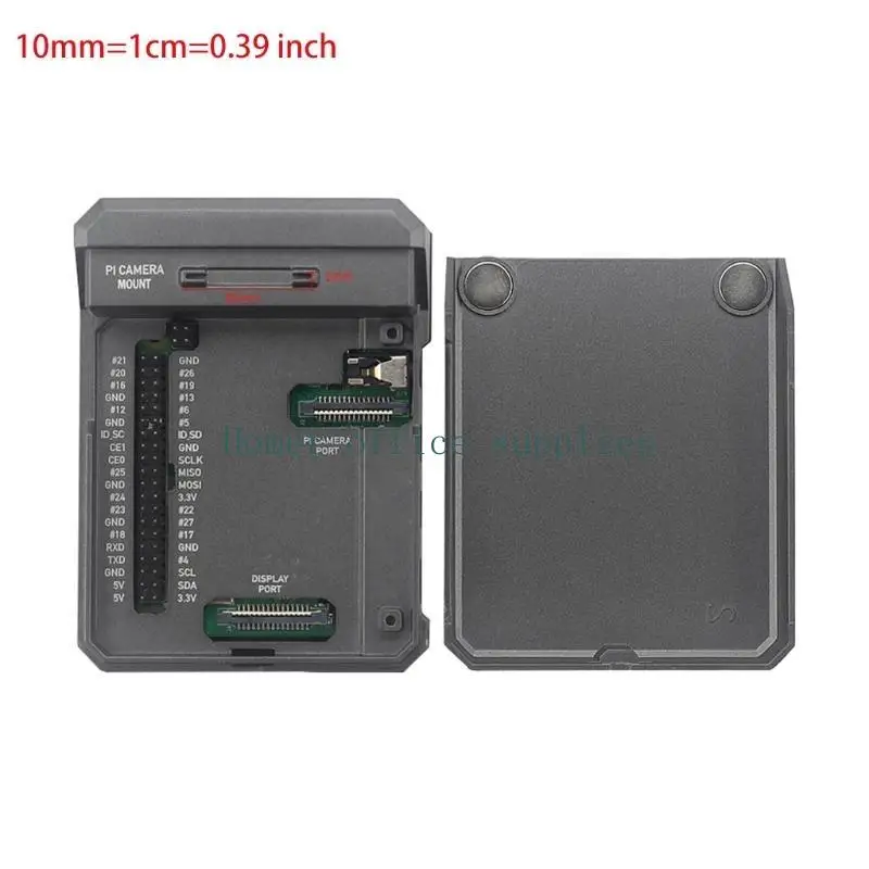 K43b para 4 metal preto caixa para liga alumínio da casca para gabinete resfriamento passivo caixa para estojo para