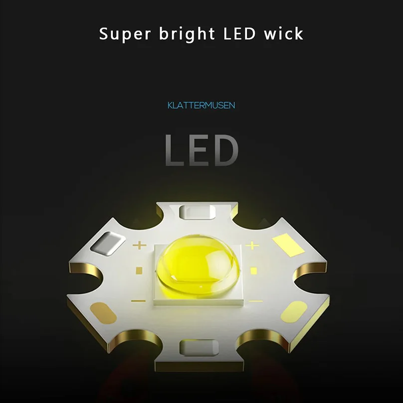 High Powe LED Flashlight With Side Strong Light USB Rechargeable Torch Ultra Bright Lamp Mini Portable Lantern Emergency Outdoor