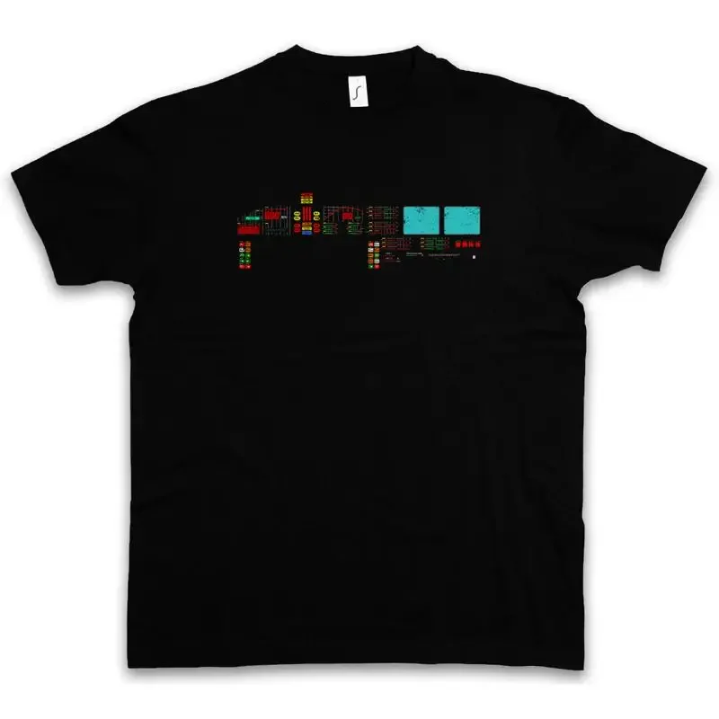 KNIGHT KITT COCKPIT RIDER T SHIRT David Foundation Car TV Series Hasselhoff