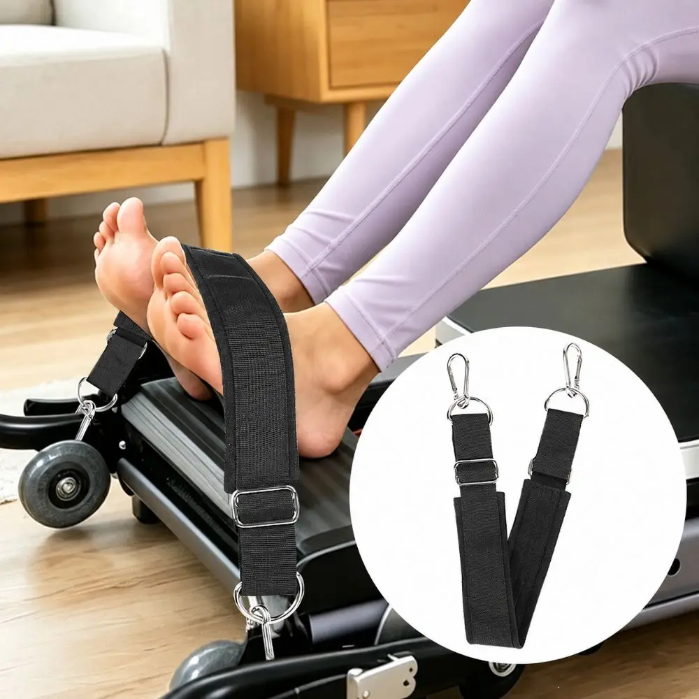 Portable Non-Slip Pilates Reformer Strap Versatile Adjustable Pilates Straps Durable Foot Strap Gym
