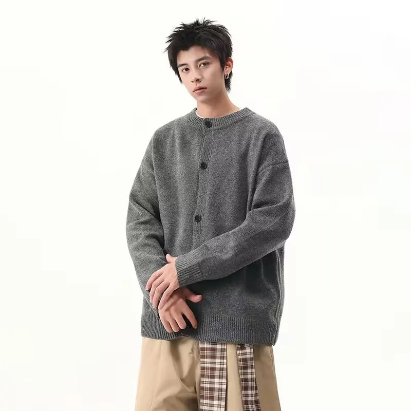 

Laid-ba Faion открытый кардиган свитер простой универсальный японский Sle художественный модный Новое поступление Harajuku Personali