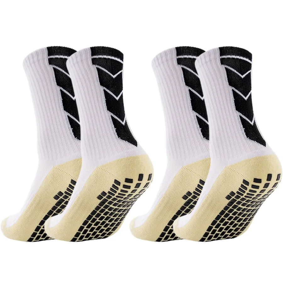 جوارب رجالية ونسائية غير قابلة للانزلاق، جوارب رياضية لكرة القدم وكرة السلة والبيسبول والرجبي وكرة القدم وركوب الدراجات والتنس والتزلج