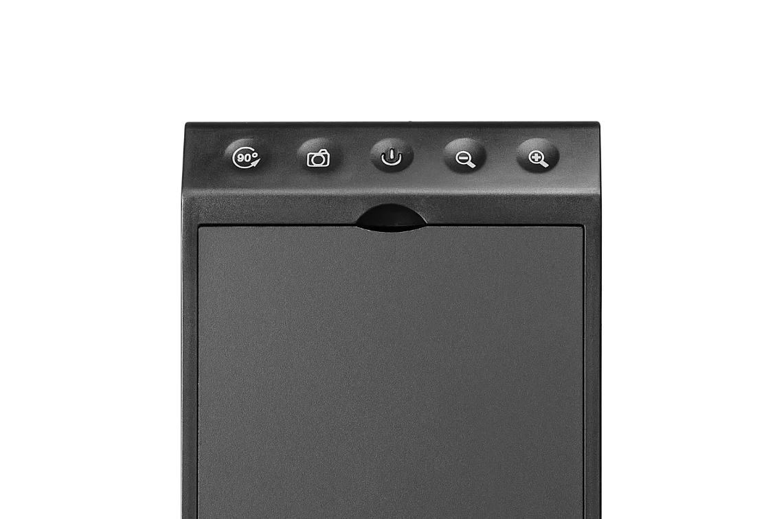 Apresentador visual interativo de 16 MP para montagem em parede de sala de aula inteligente 4K HD para tamanho de digitalização A4