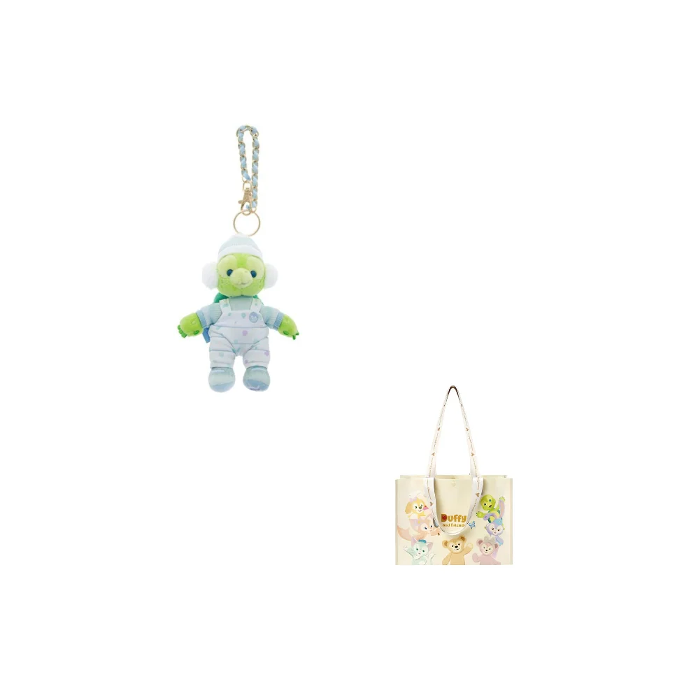 Disney Winter 'Olu Mel 2023, Duffy And Friends Dolls Plush Backpack Pendant 13.97cm Tall Disney-2310-0075