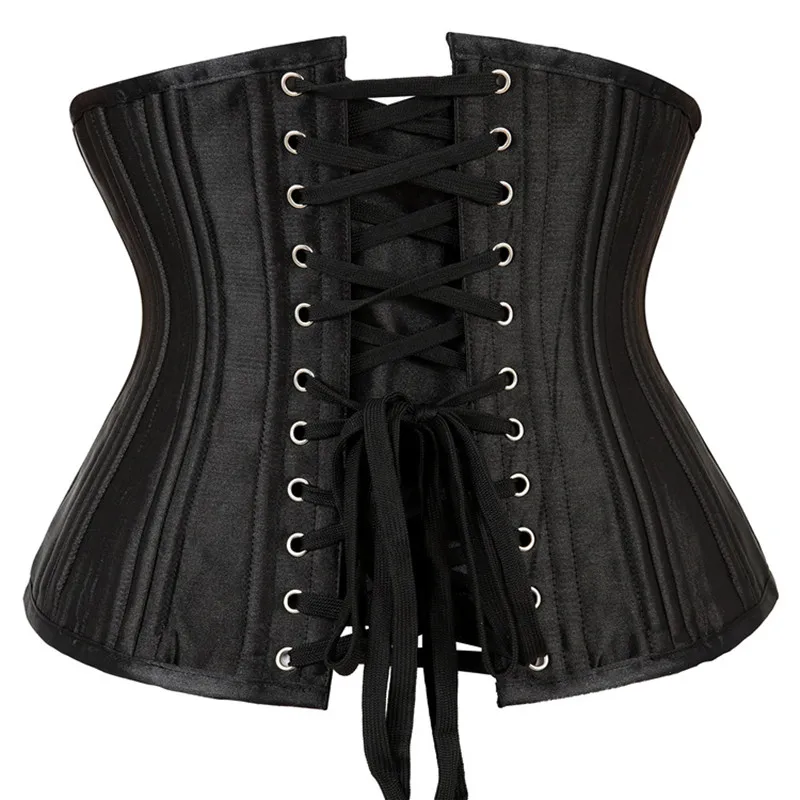 Sexy Women Corsets Gothic Underbust Corset Waist Cincher Bustier Top Workout Shape Body Belt Plus Size S-6XL