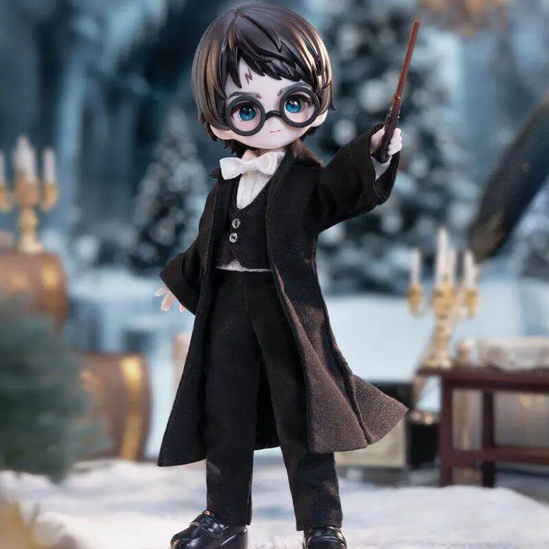Serie HARRY POTTER, Caja Misteriosa con Figuras BJD 1/12, Juguetes Kawaii, Adornos, Figuras Decorativas para el Hogar, Muñecas de Escritorio, Regalo, Modelo de Juguete
