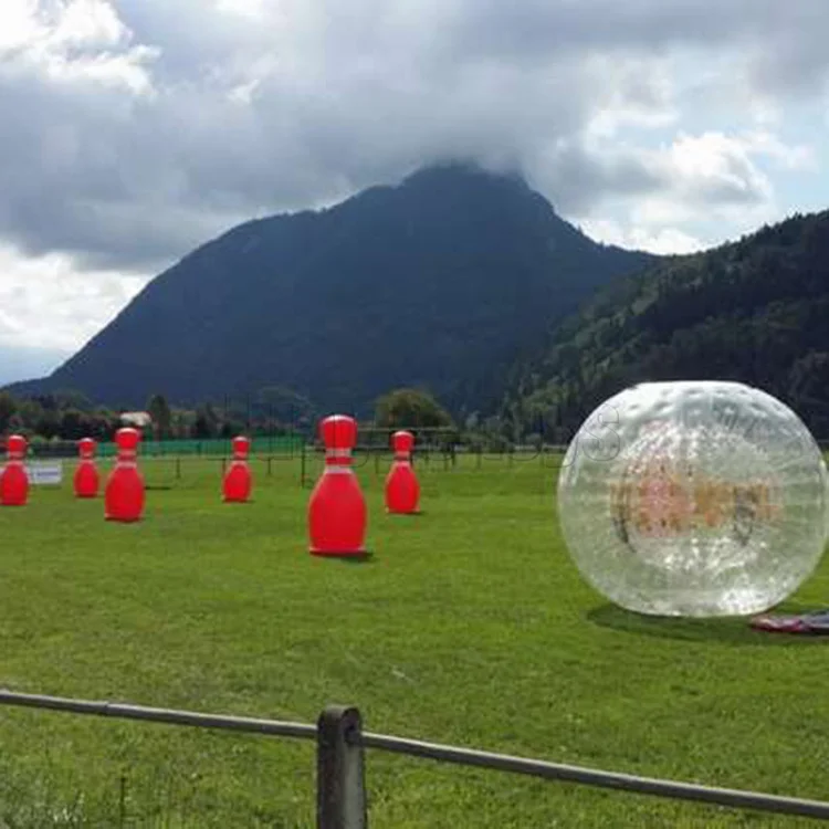 

Inflatable Human Bowling Sports Game Inflatable Large Bowling Pins for Sale