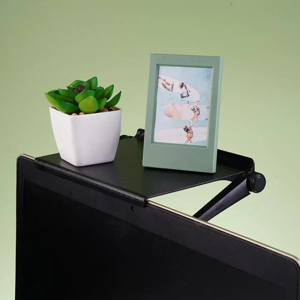 Storage Rack High-strength Metal Shelf Tv Computer Screen Organizer Bracket Adjustable Monitor Stand Holder Strong Load-bearing