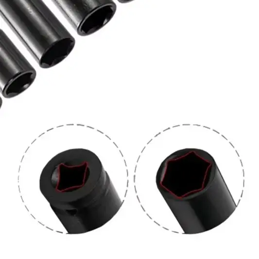 

Хромованадиевая сталь, 150 мм, 1/2 дюйма, адаптер шестигранного торцевого ключа, совместимый с ударными электрическими литиевыми и пневматическими инструментами