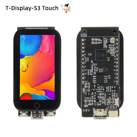 LILYGO® T-Display-S3-Touch Version, 1.9-Inch Display Screen, ESP32-S3 Development Board, Core At 240MHz, WiFi Bluetooth Module