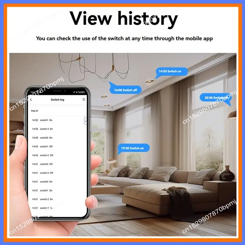 

BAAE Tuya Zigbee 4-клавишный интеллектуальный переключатель с одним нулевым огнем, универсальный беспроводной переключатель типа 86, работает Withalexa Google Home B