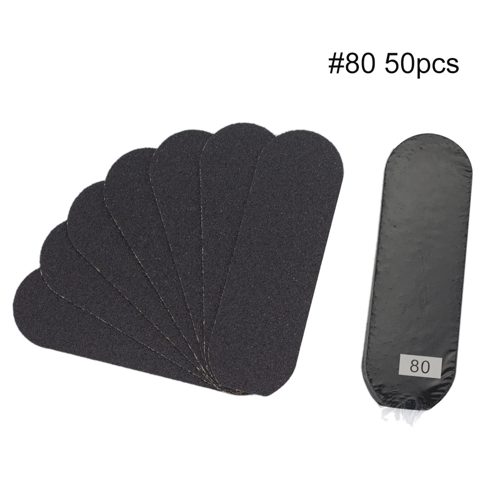 50/100/200pcs 13.3*4.3cm Replacement Refill Sanding Paper Foot Rasp Sandpaper Cloth Pedicure Feet Care Files Remove Calluses image 3
