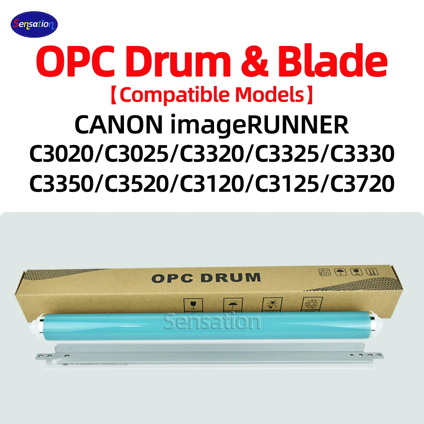 

Compatible GPR-53/NPG-67/C-EXV49/C-EXV54-Drum OPC Drum For Canon iR C3020 C3125i C3025 C3320 C3330 C3325 C3350 Copier Cylinder