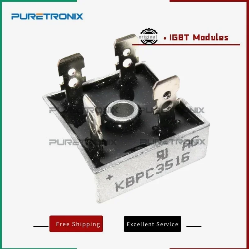 10 pz/lotto Nuovo KBPC3516 KBPC5010 KBPC7010 KBPC4016