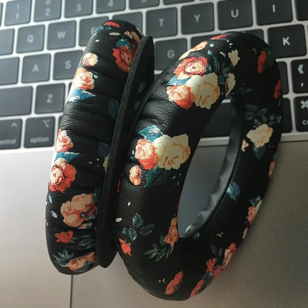 QC35 Ear Pads, Replacement Protein Leather Earpads Memory Foam Ear Cushions Cups Repair Parts for Bose QuietComfort 35 (QC35)