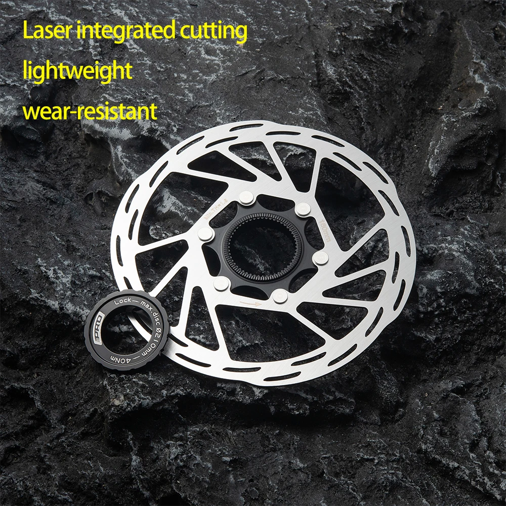 Center Lock Brake Disc and 6 Bolt Brake Disc Rotor Strong Heat Dissipation Floating 140mm 160mm 180mm, for MTB / Road