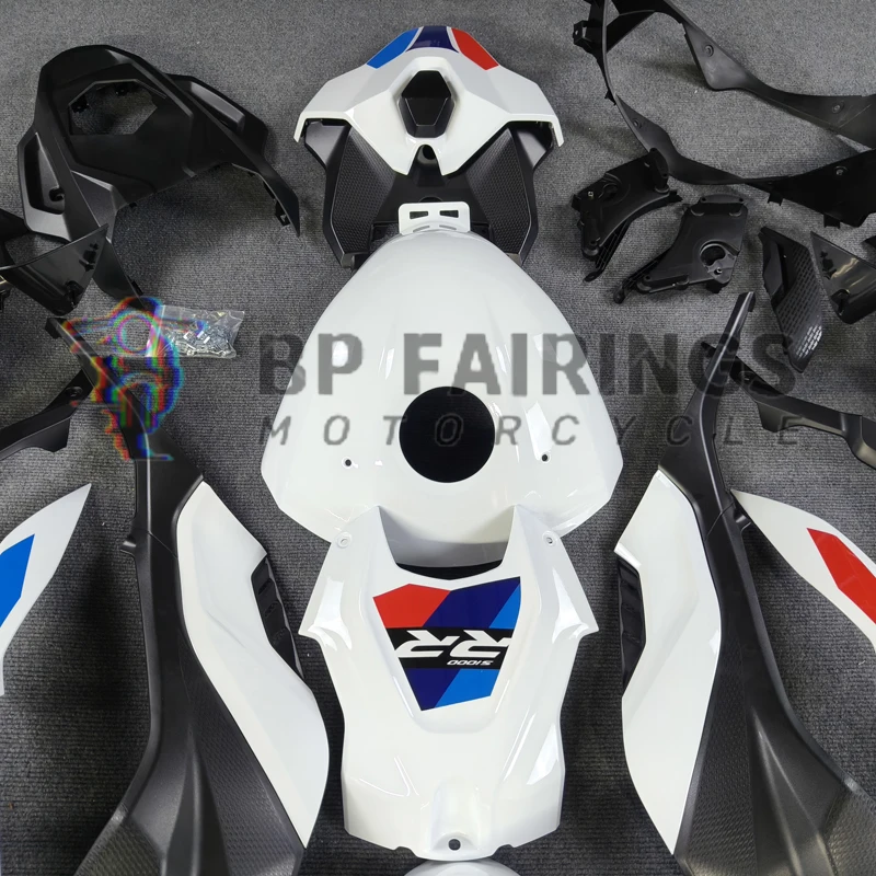Voor Bmw S1000rr 2023 2024 Kuip Accessoires Full Stroomlijnpanel Kit Hogere Kwaliteit Abs Plastic Injectieset Wit