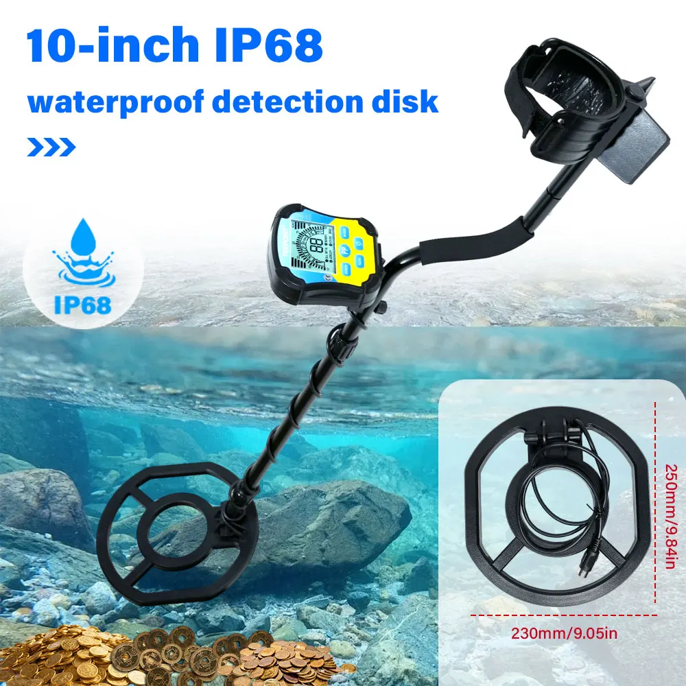 

Лидер продаж, подземный металлоискатель MD-8030, уличный водонепроницаемый детектор золота, охотники за сокровищами, точное позиционирование, металлоискатель