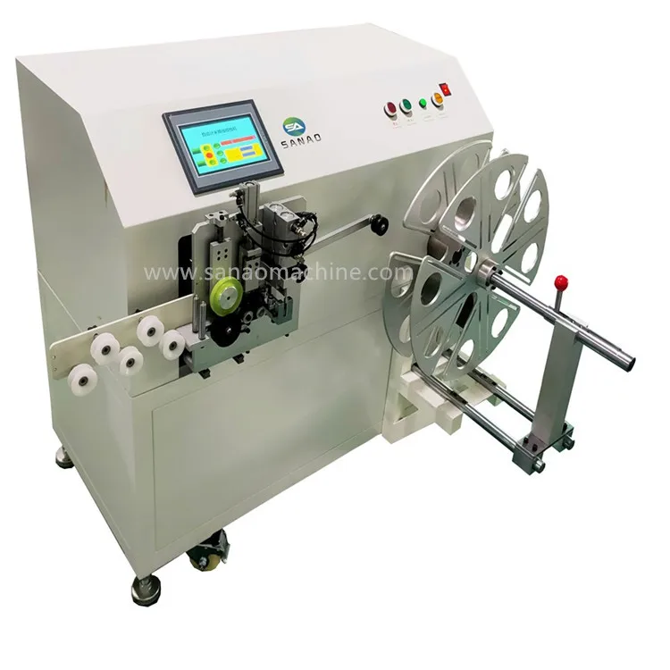 Automatic 60 Meter Measure Cable Winding Cutting Machine Wire Coil Cutting Machine Equipment