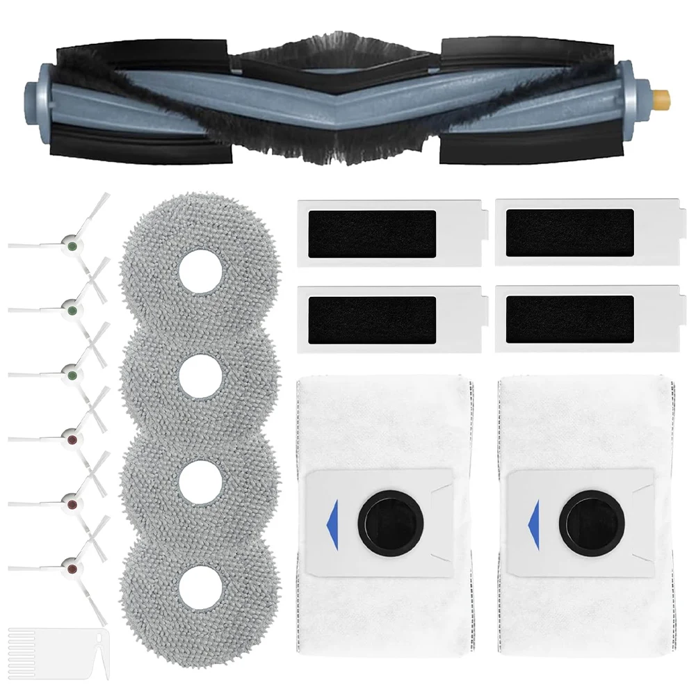 Filters Main Brush Side Brush Mop Cloth Dust Bag Cleaning Brush Kit Replacement Parts For  T20 Vacuum Cleaner Accessories