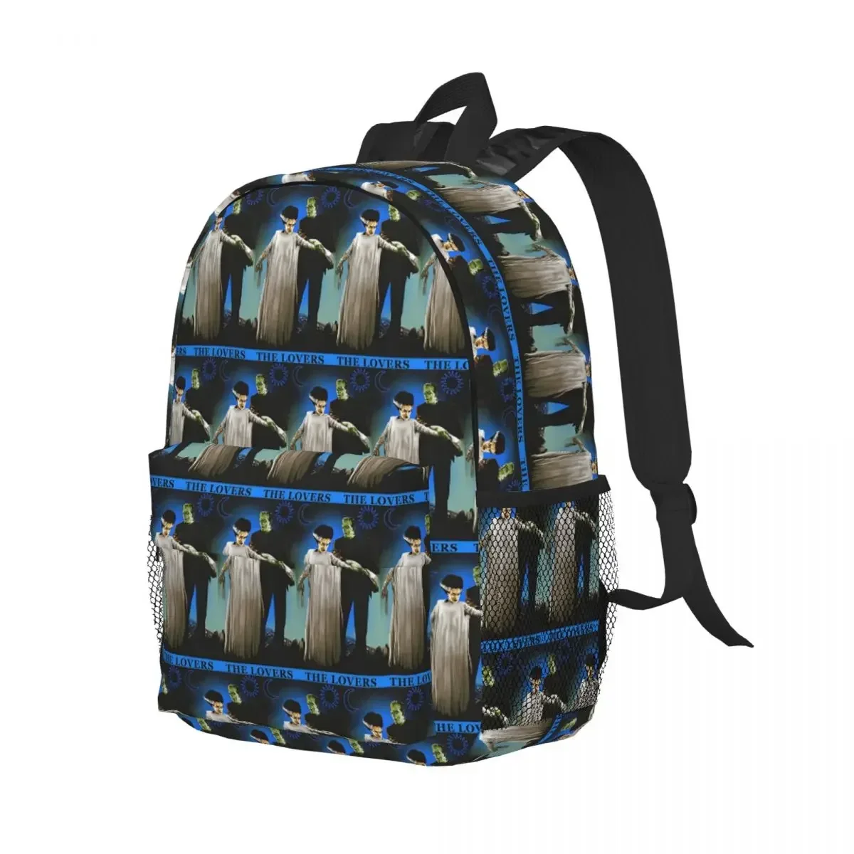 حقيبة ظهر The Bride Of Frankenstein رائجة البيع Daypack سعة كبيرة للأولاد والبنات حقيبة كتب حقائب كتف للرجال والنساء حقيبة مدرسية