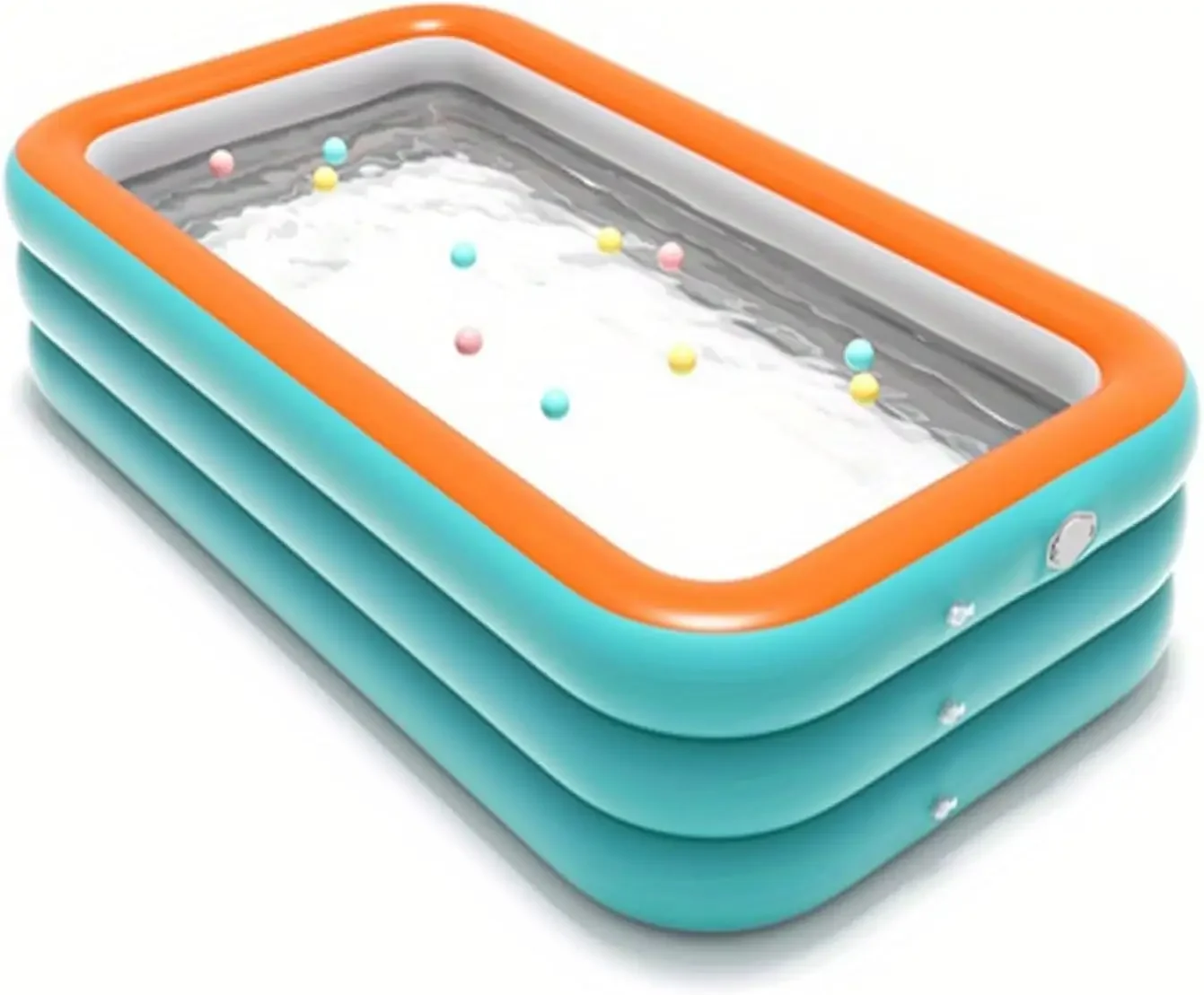 حمام سباحة عام قابل للنفخ من بولي كلوريد الفينيل ، متين وسهل التركيب ، مناسب لحمام السباحة ، عبوة واحدة