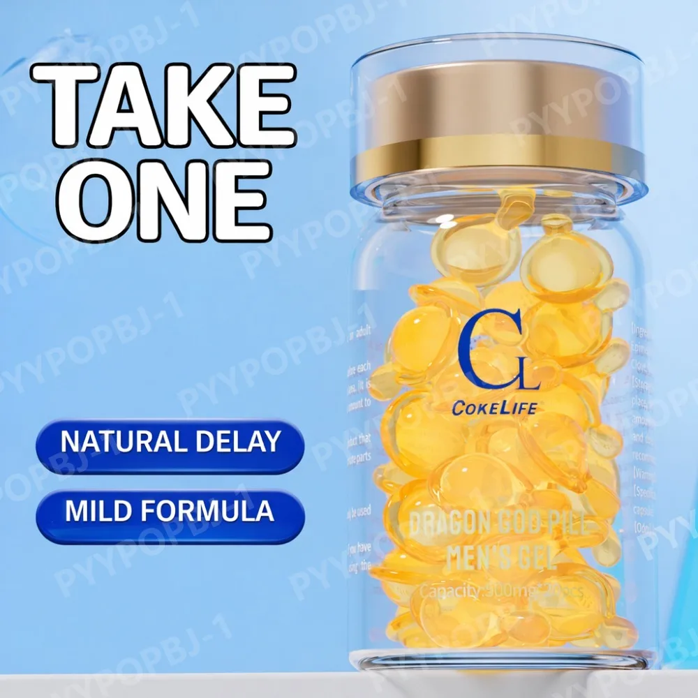 

Капсулы для задержки эякуляции COKELIFE 510K, мягкие и не вызывающие онемения, интимная смазка для пар