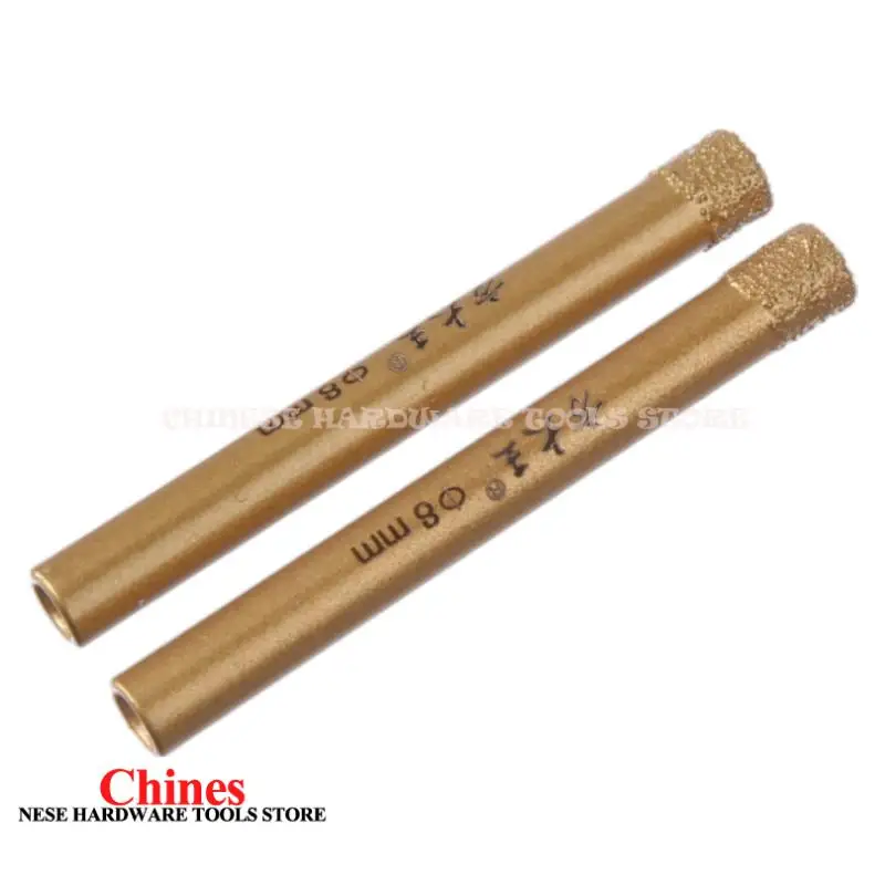 1 قطعة 8 مللي متر الماس مثقاب الخشب هول المنشار بلاط الزجاج 1 قطعة ثقب الزجاج الرخام القاطع لقمة ثقب #4