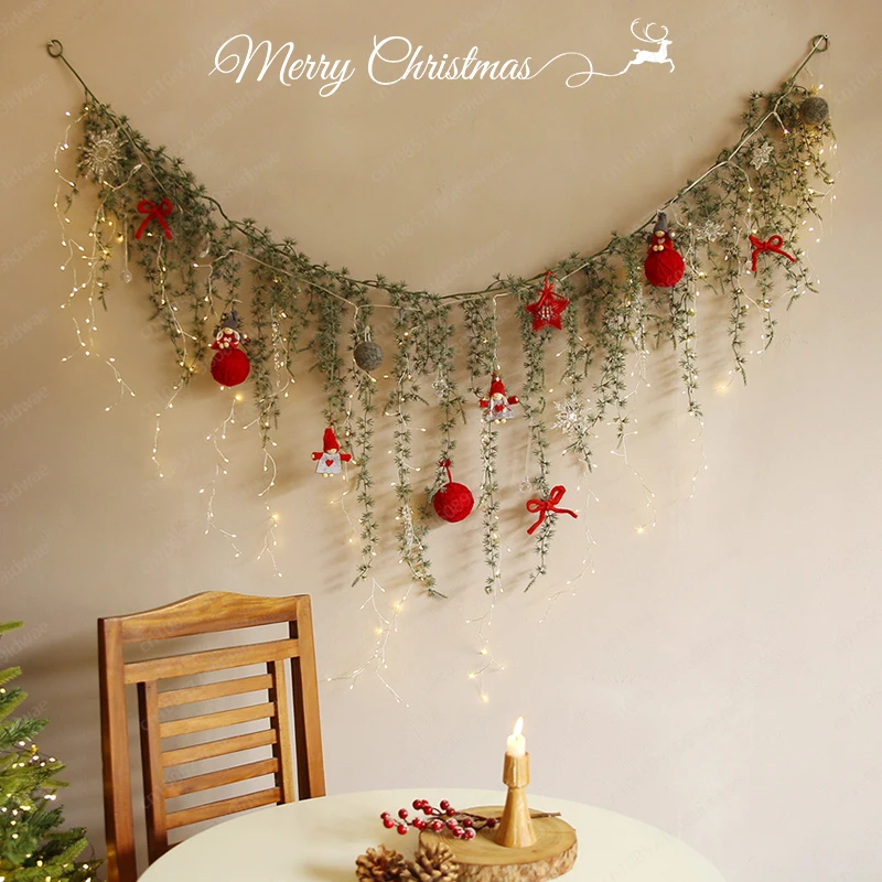 Christmas decoration pendants Home shopping mall window Festive atmosphere Dress up and arrange high-end small pendants