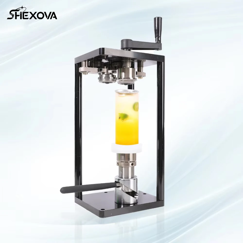 

2024 Manual Gear Type Stainless Steel Jar and Bottle Sealer for Simple Operation, Suitable for Home and Commercial Use