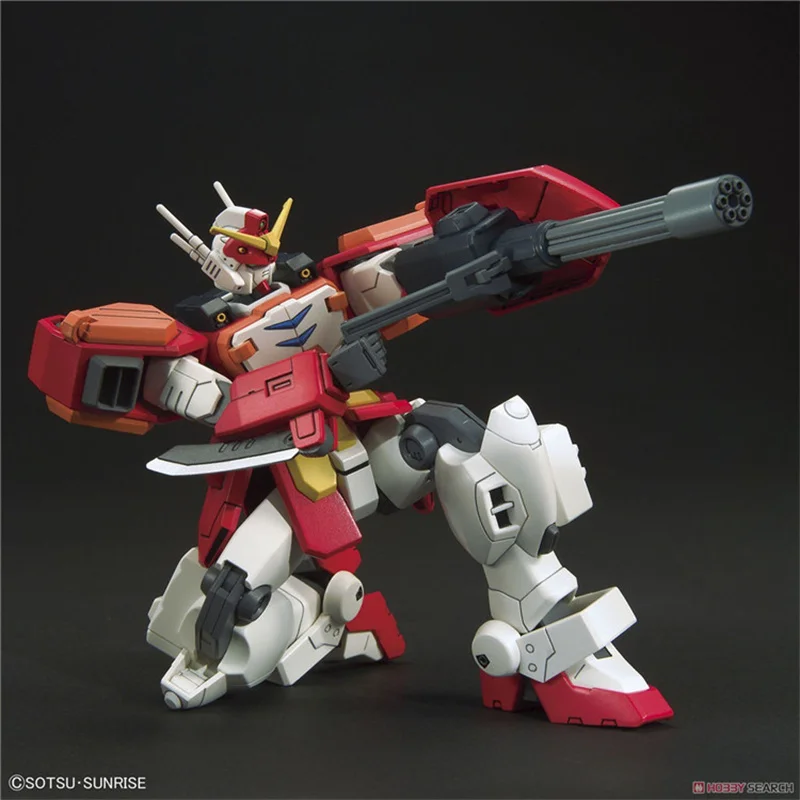 Bandai Original Gundam Model Kit Anime Figure HG 1/144 XXXG-01H GUNDAM HEAVYARMS Action Figures Toys Collectible Gifts Children