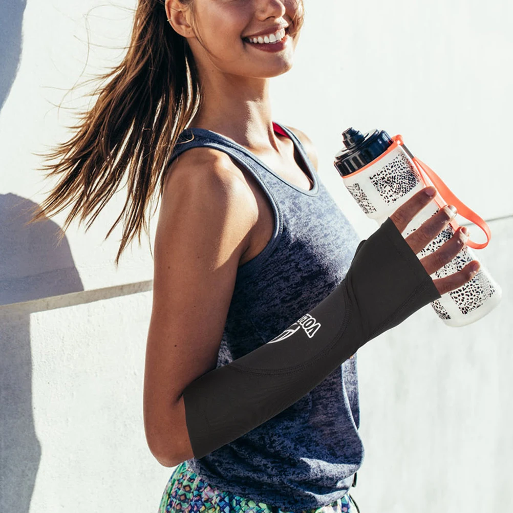 

1Pair Adult Volleyball Arm Pads Stylish Simple Design Safe Comfortable Stretchy Arm Protector Volleyball Stuff