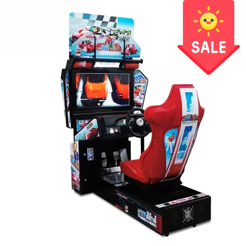 Customized Driving Games Machine Racing Simulator Arcade Console Realistic Car Experience Premium Model
