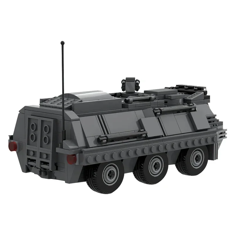 Gobricks MOC Building Block Military Equipment Vehicle APC Tank Armed Vehicle Model Assembly Toy Children's Birthday Gift