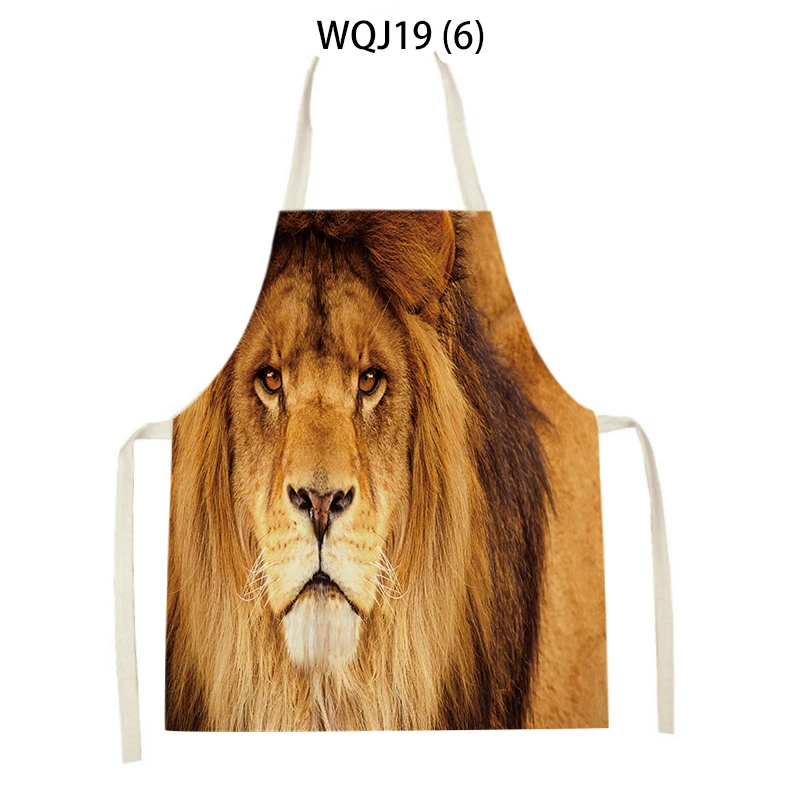 Natural Scenery Waterproof Women's Kitchen Apron, Home Men's Kitchen Apron, Oil-proof Table Top Accessories Roasted Vegetabl