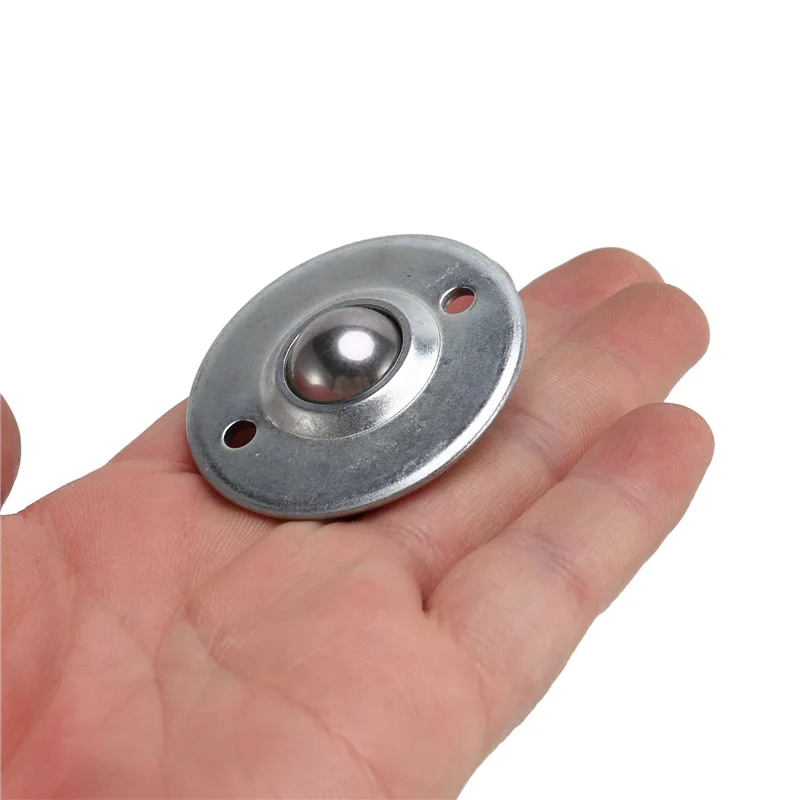 

【Price-Drop!】50Pcs CY-16B 5/8-Inch Bearing Steel Roller Ball Flange Conveyor Transfer Unit