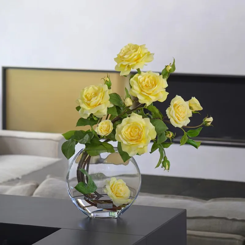 Fiori artificiali realistici per interni/esterni, grandi piante da pavimento