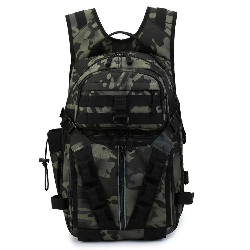 Tactical Dual-shoulder Bag - Multi-functional for Outdoor Sports, Casual Wear, Large Capacity for Travel, Fishing Gear Equipment